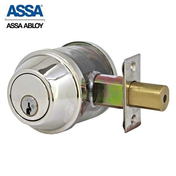 Assa Abloy M90 Series Grade 2 Double Side Deadbolt KA Satin Chrome ASS-R28M9020-626-COMP-KA - main